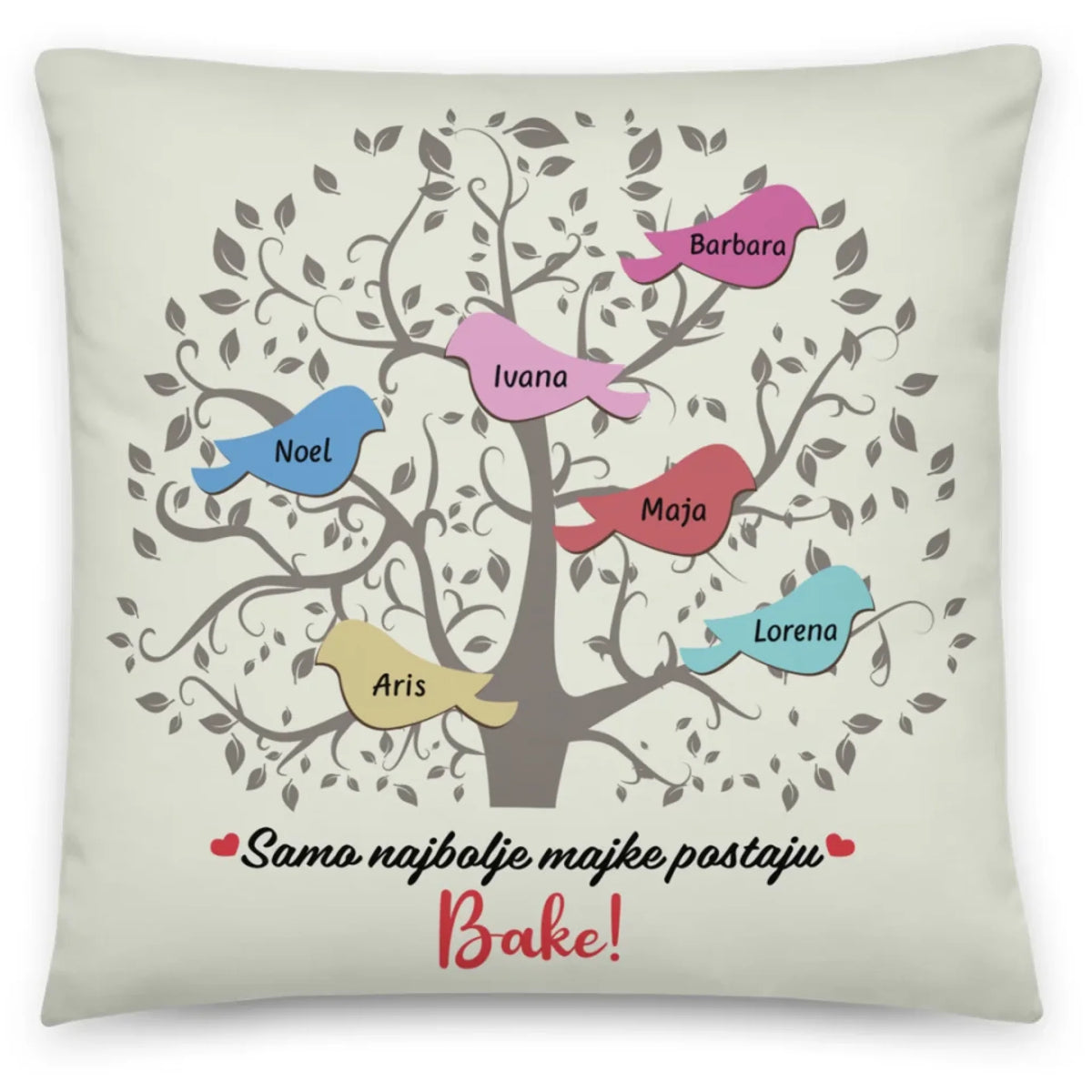 Unikatni jastuk za Bake - Bakine ptičice3