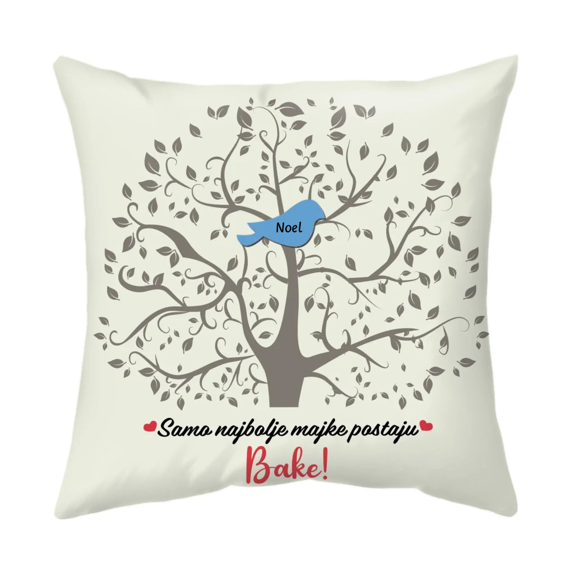 Unikatni jastuk za Bake - Bakine ptičice