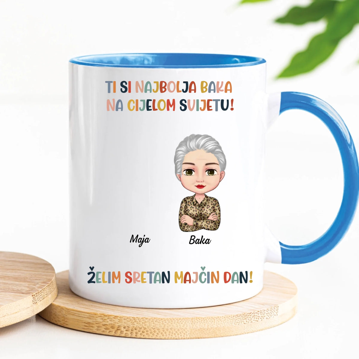 Unikatna šalica za Majčin dan za Baku - Najbolja si