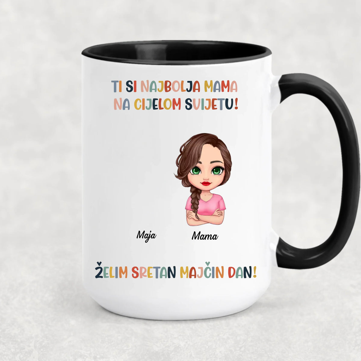 Unikatna šalica za Majčin dan za Mamu – Najbolja si