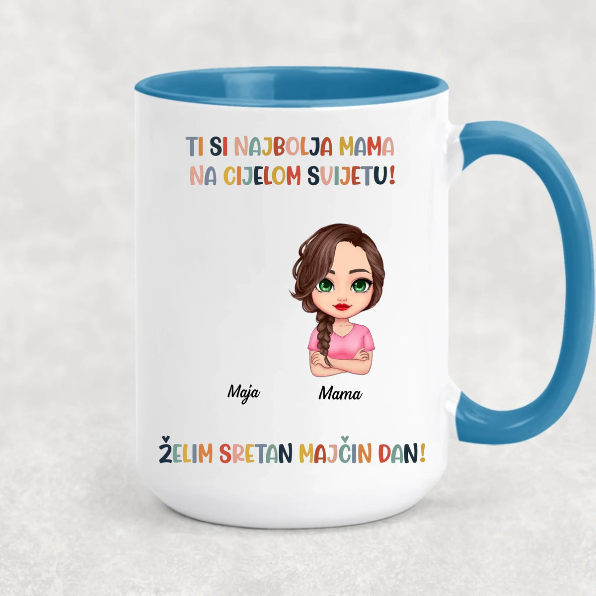 Unikatna šalica za Majčin dan za Mamu – Najbolja si