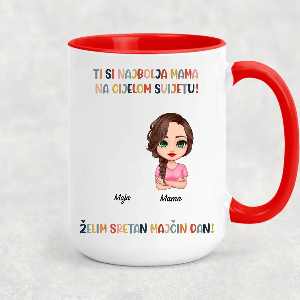 Unikatna šalica za Majčin dan za Mamu – Najbolja si