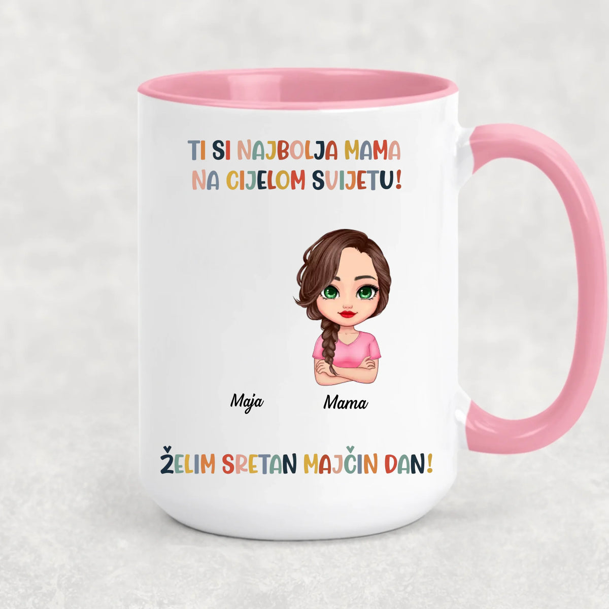Unikatna šalica za Majčin dan za Mamu – Najbolja si