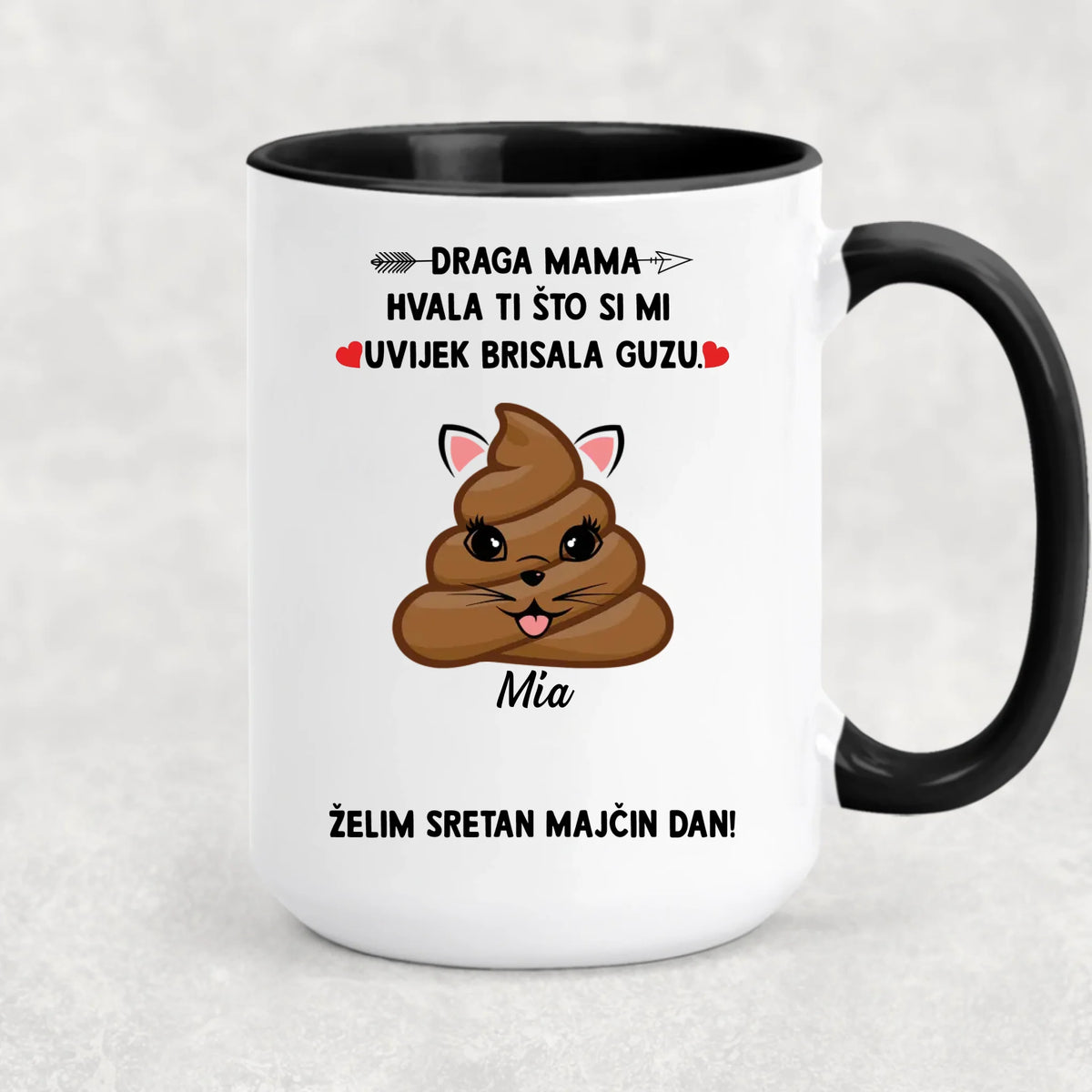 Unikatna šaljiva šalica za Majčin dan - do 6 djece