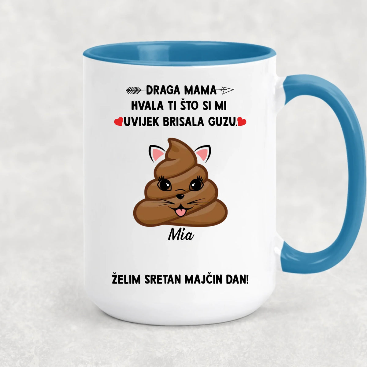 Unikatna šaljiva šalica za Majčin dan - do 6 djece