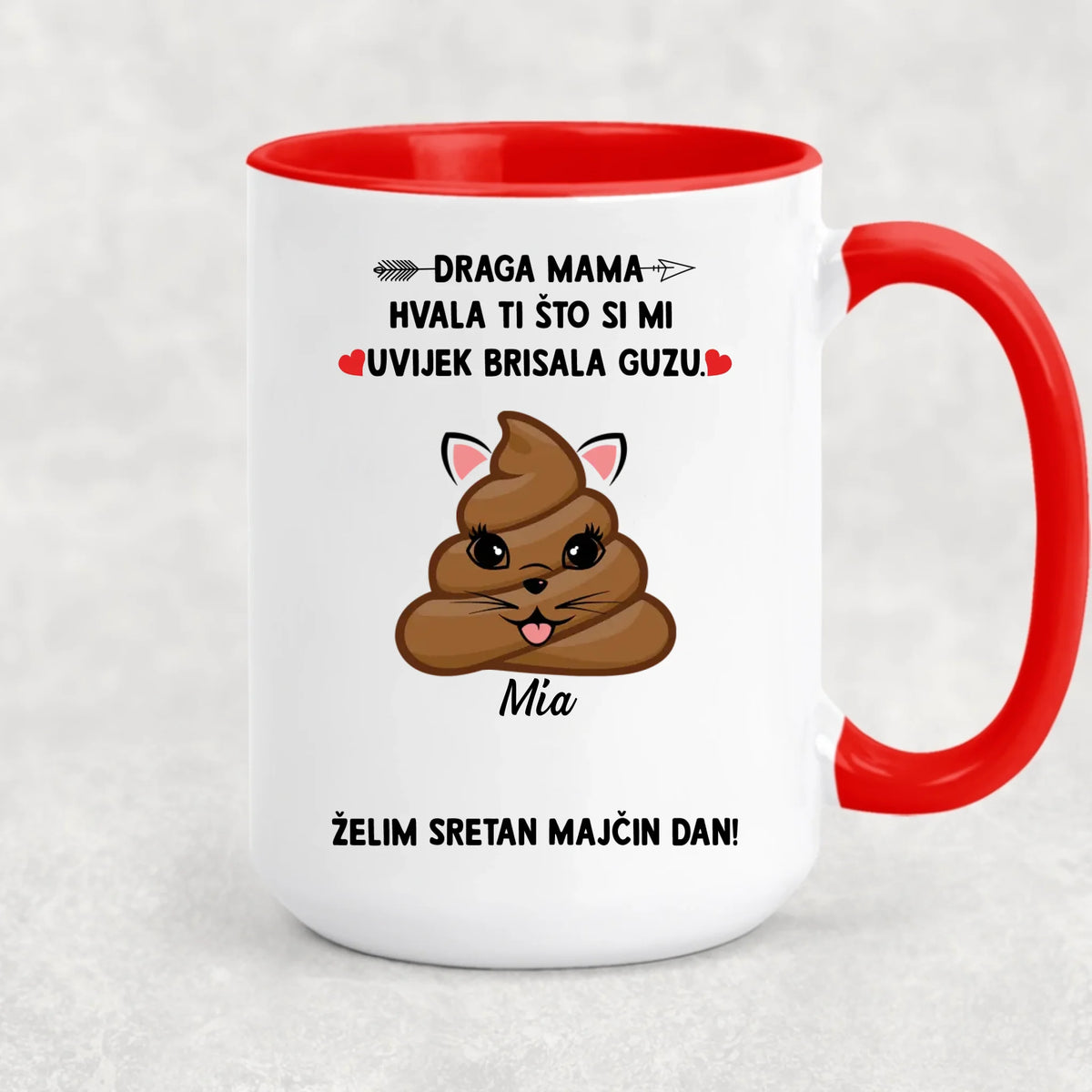 Unikatna šaljiva šalica za Majčin dan - do 6 djece