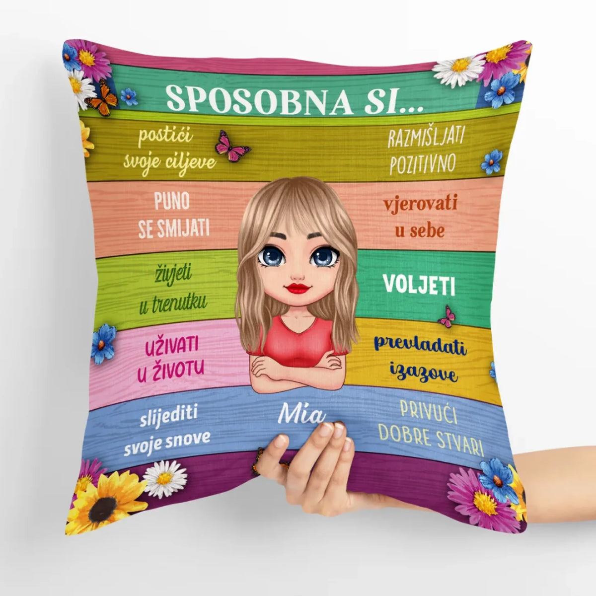 Unikatni motivacijski jastuk - pozitivne misli3