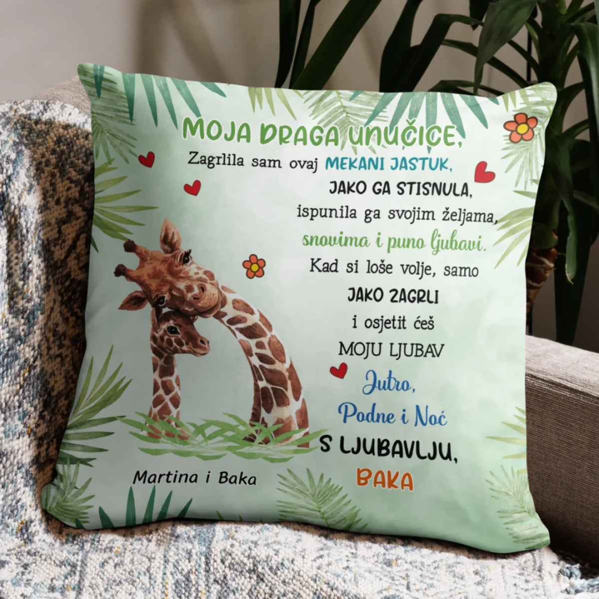 Unikatan jastuk za djecu - slatke životinje4