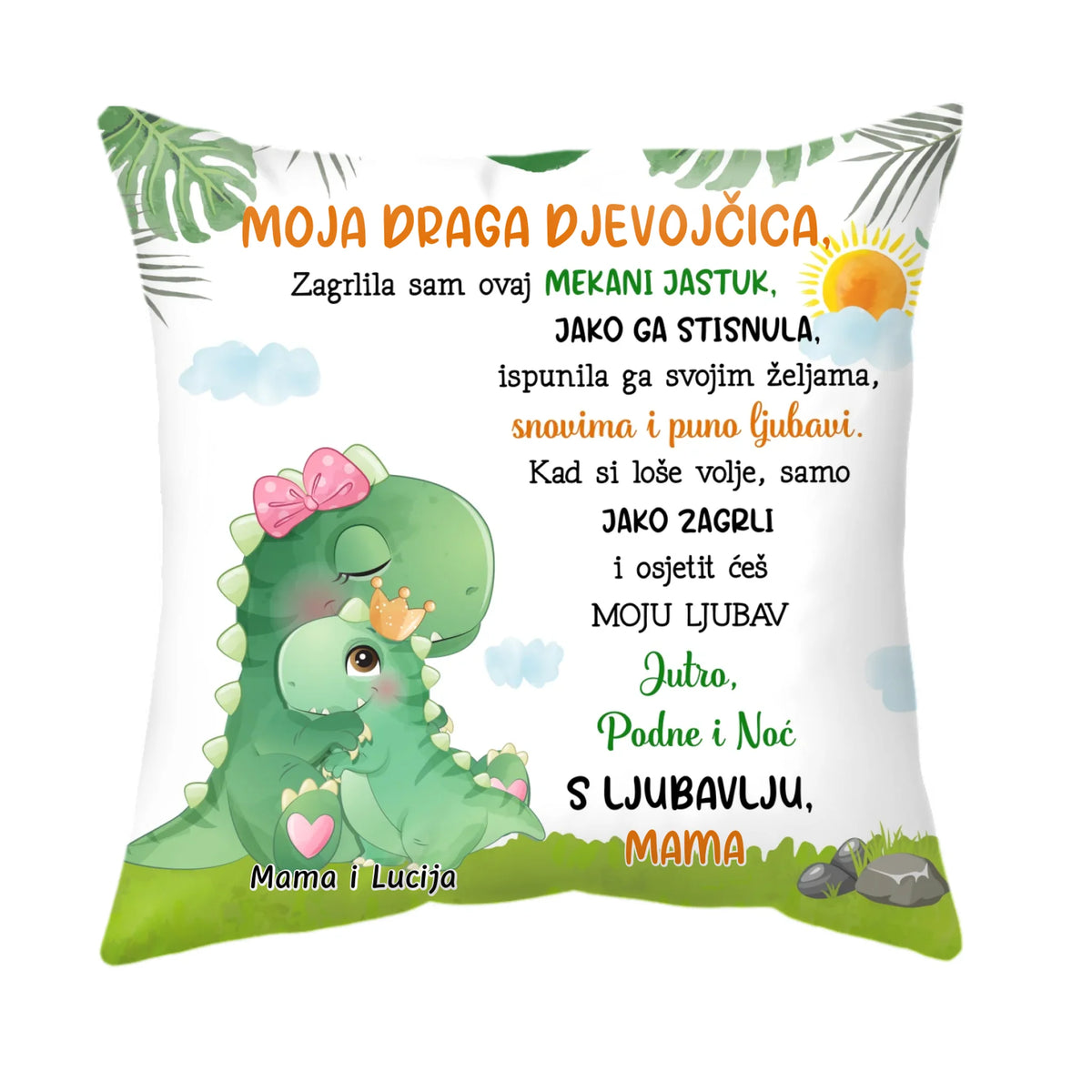 Unikatan jastuk za djecu - slatke životinje