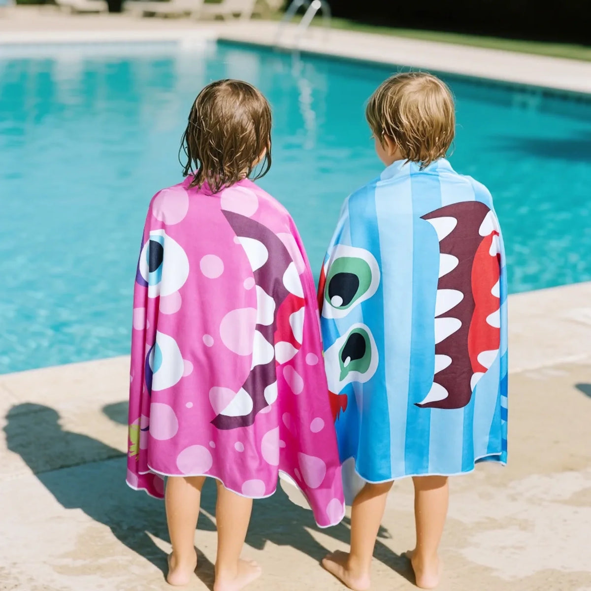 Unikatan ručnici za plažu za djecu - slatka čudovištanca