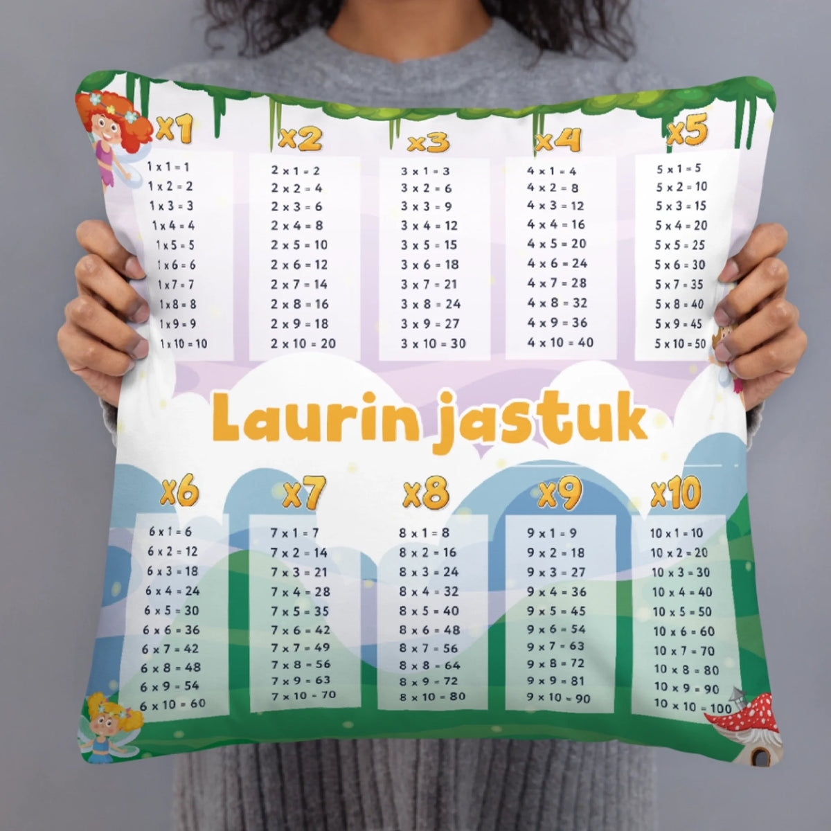 Jedistveni jastuk za učenje za djeca - tablica množenja3