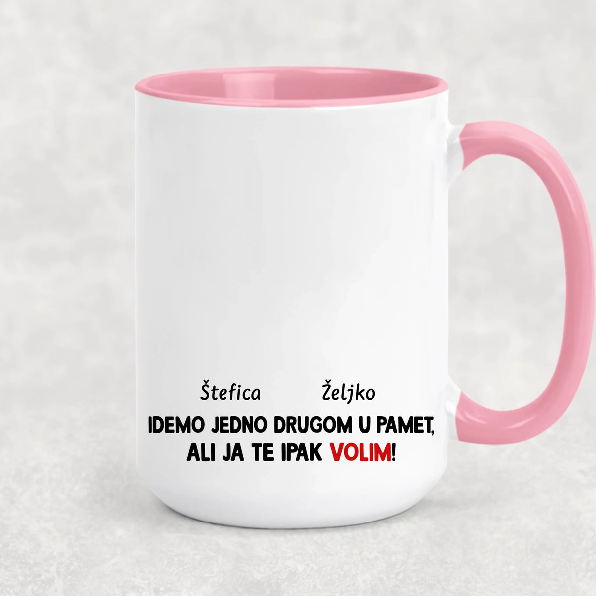 Unikatna šalica za zaljubljene parove – idemo jedno drugom u pamet