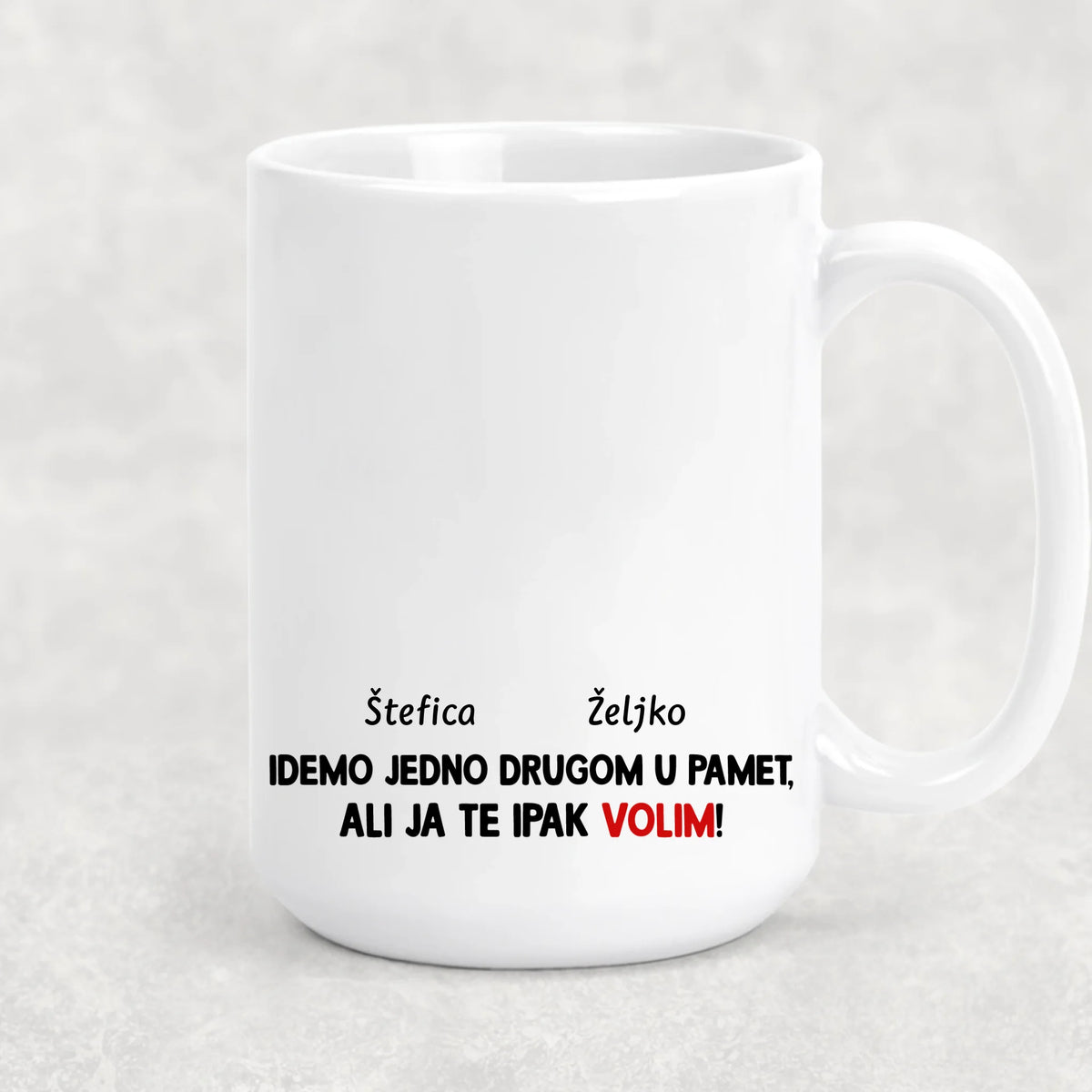 Unikatna šalica za zaljubljene parove – idemo jedno drugom u pamet