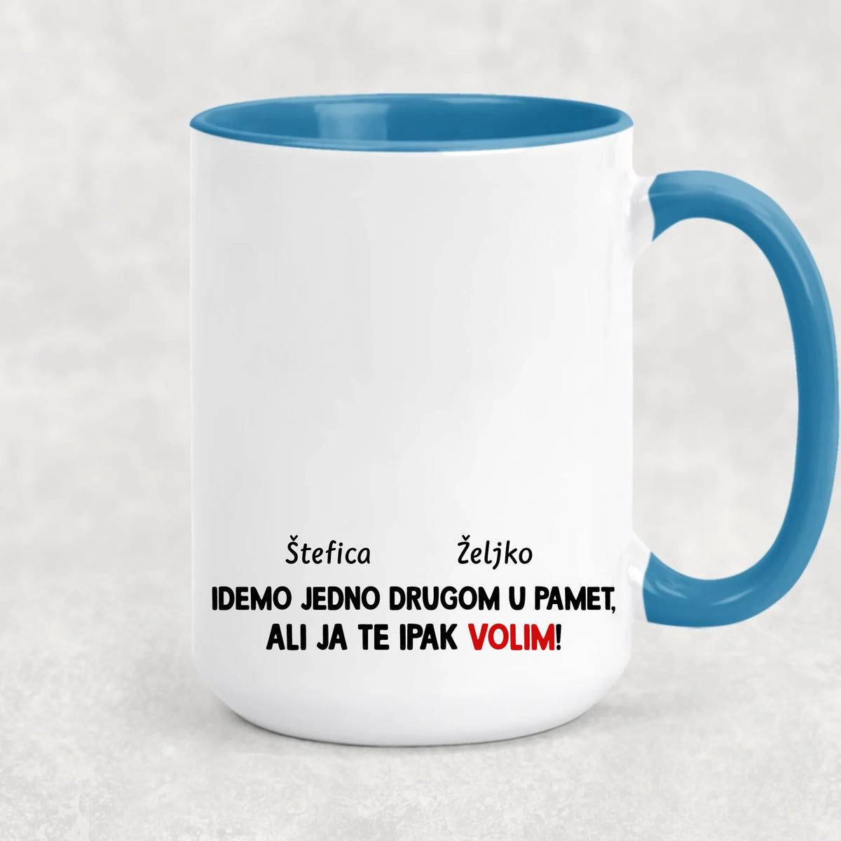 Unikatna šalica za zaljubljene parove – idemo jedno drugom u pamet
