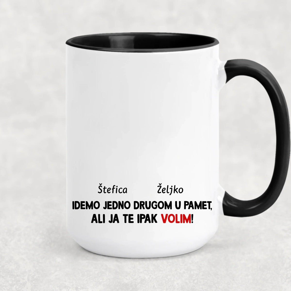 Unikatna šalica za zaljubljene parove – idemo jedno drugom u pamet