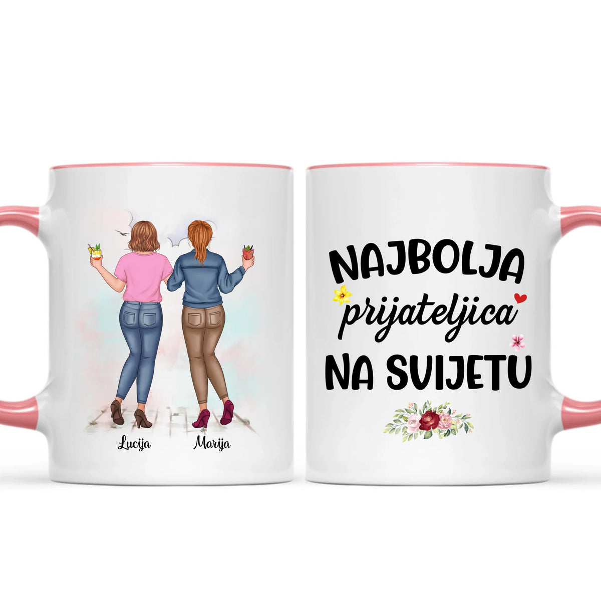 Personalizirana šalica za prijateljice - do 5 djevojaka