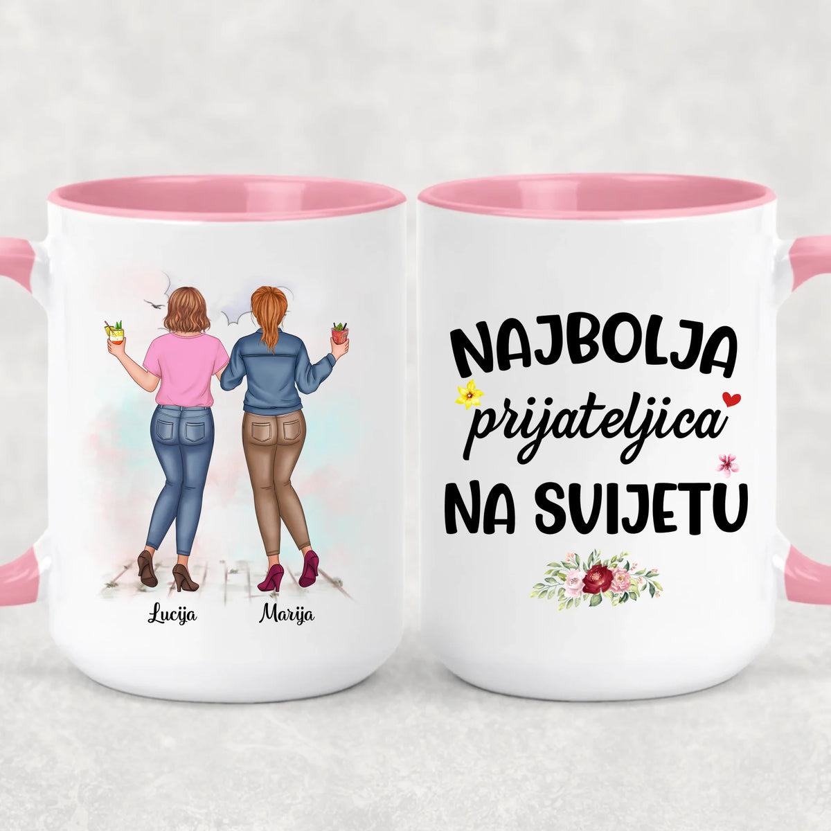 Personalizirana šalica za prijateljice - do 5 djevojaka