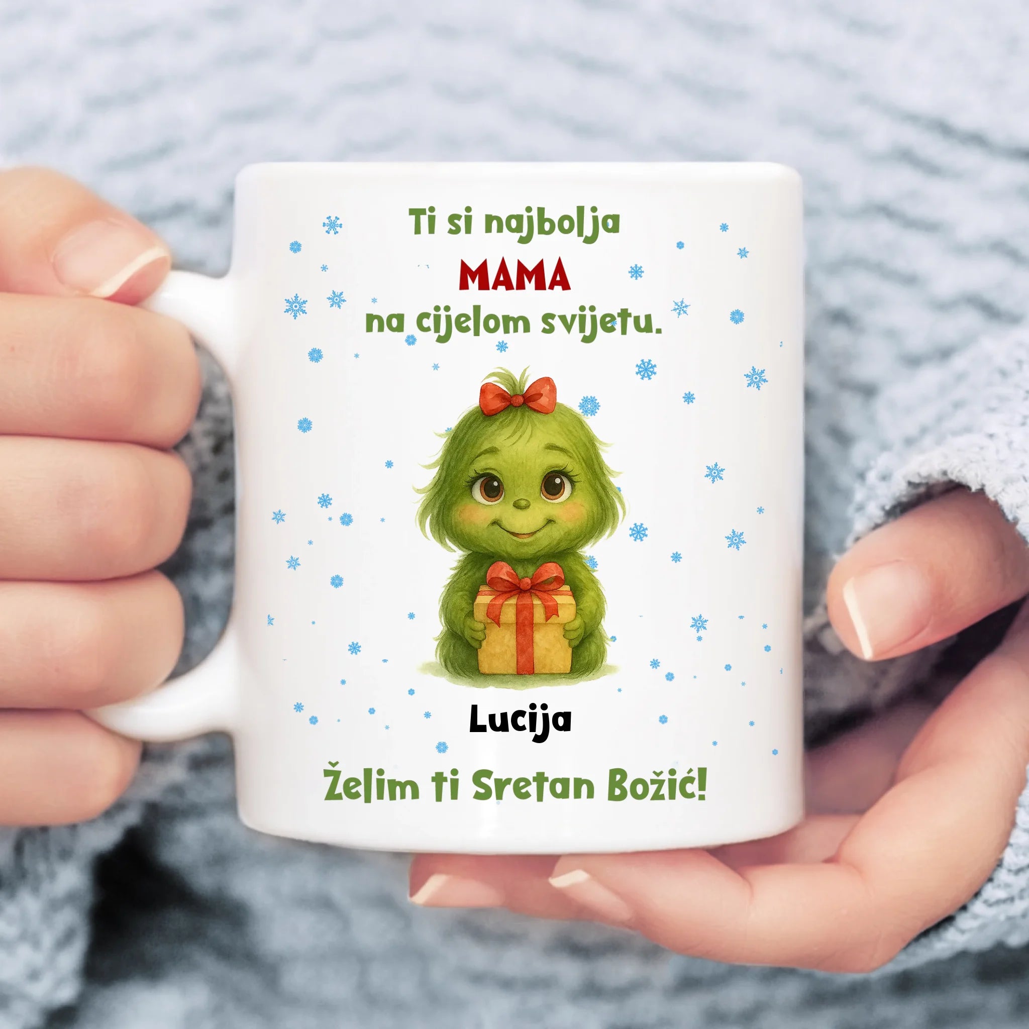 Jedinstvena božićna šalica za obitelj – do 8 djece