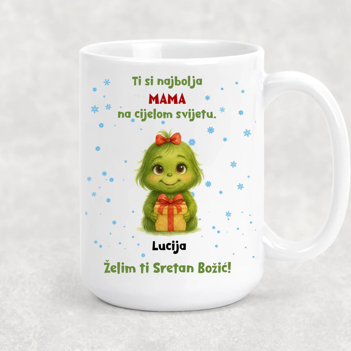 Jedinstvena božićna šalica za obitelj – do 8 djece