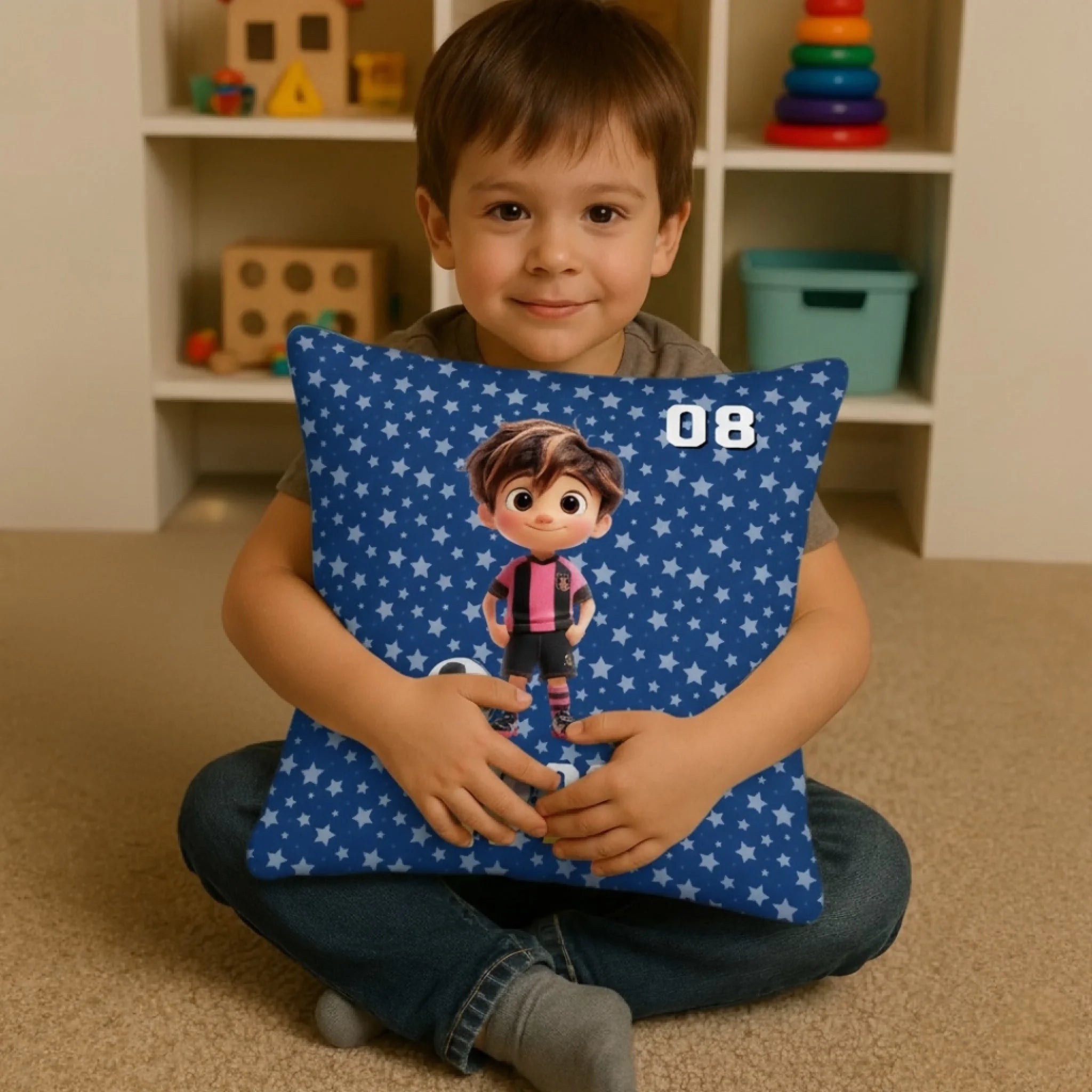 Personalizirani jastuk za djecu – nogomet2
