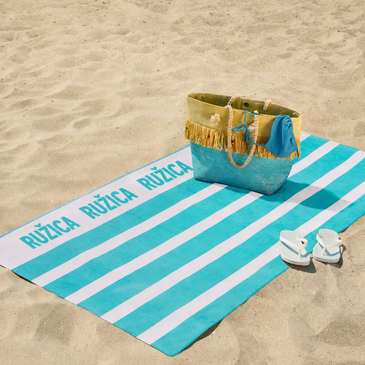 Personalizirani ručnik za plažu - s vlastitim imenom2