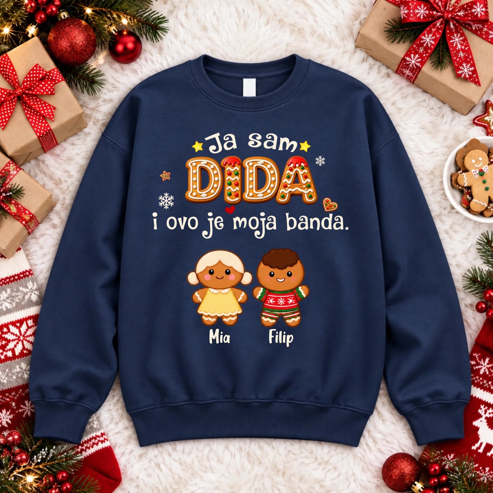 Personalizirani božićni pulover - Ja sam dida