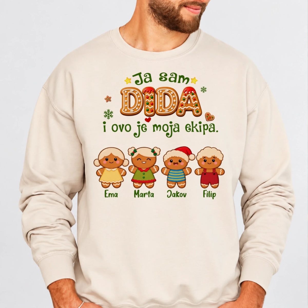 Personalizirani božićni pulover - Ja sam dida2