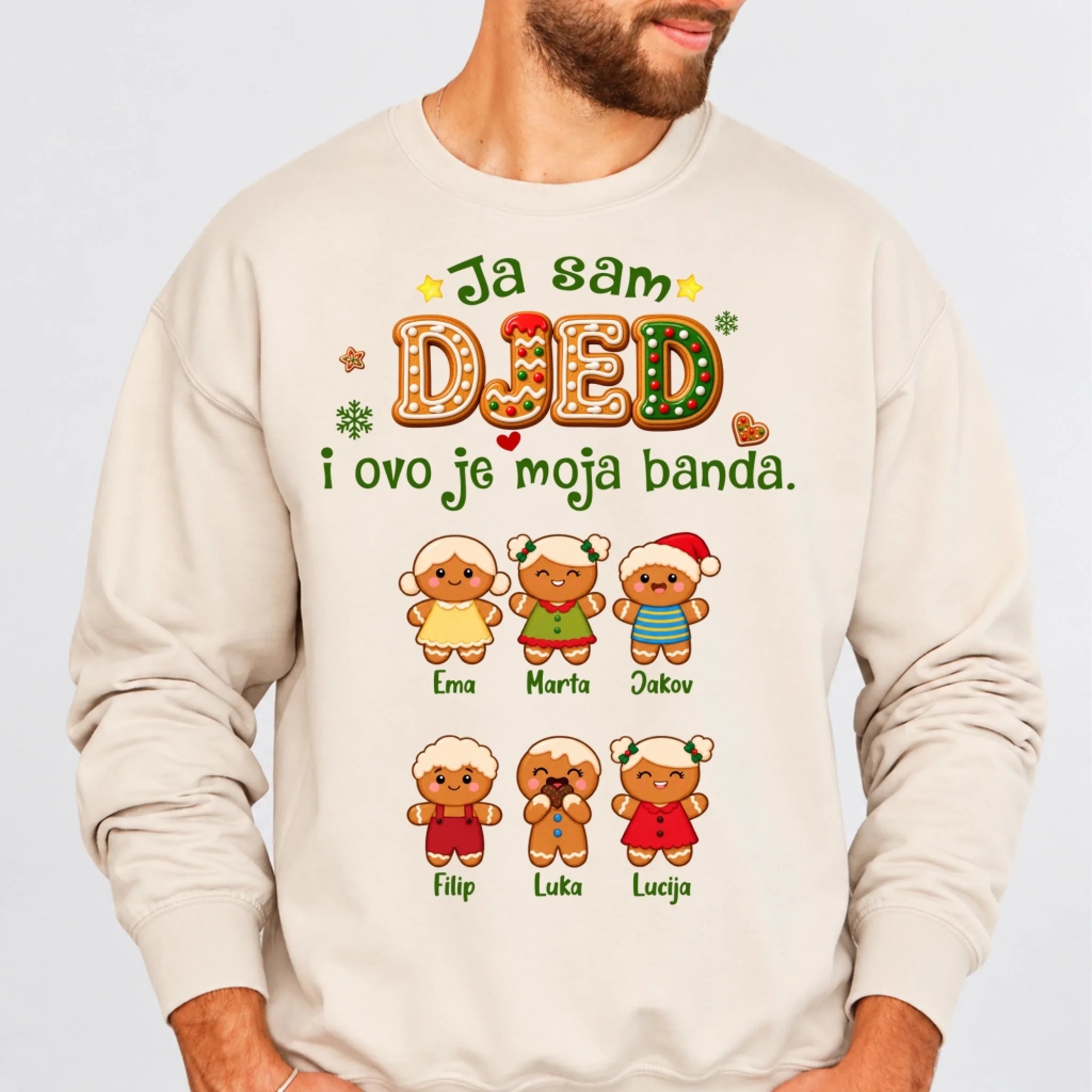 Personalizirani božićni pulover - Ja sam djed2